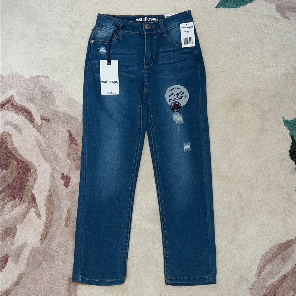 NEW Wallflower Girl Kids Blue Jeans
